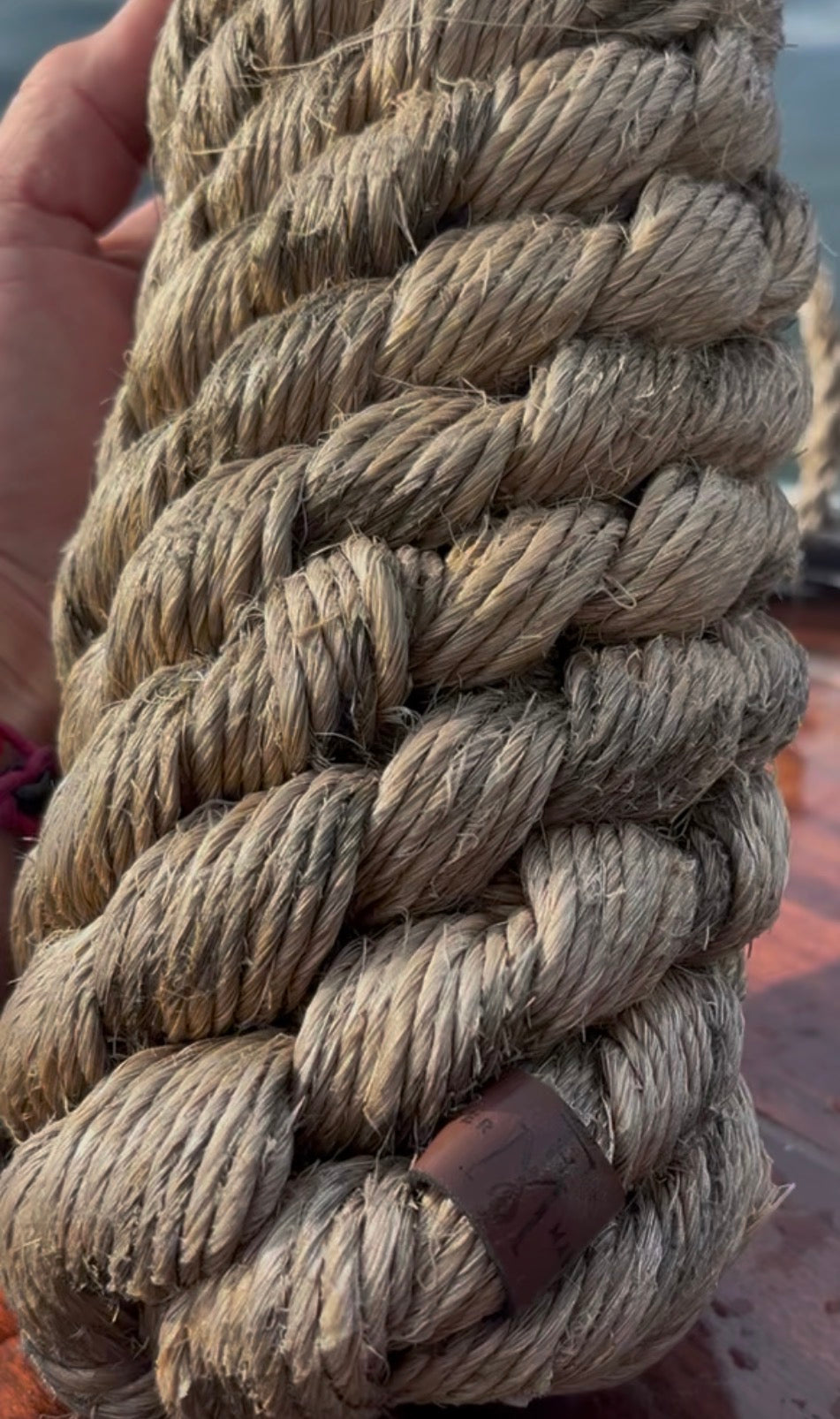 Classic Reclaimed Rope Fender – Handmade Boat Fender with Heritage Rope