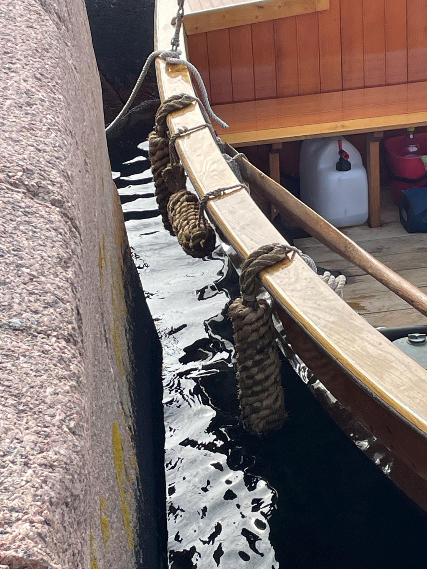 Classic Reclaimed Rope Fender – Handmade Boat Fender with Heritage Rope
