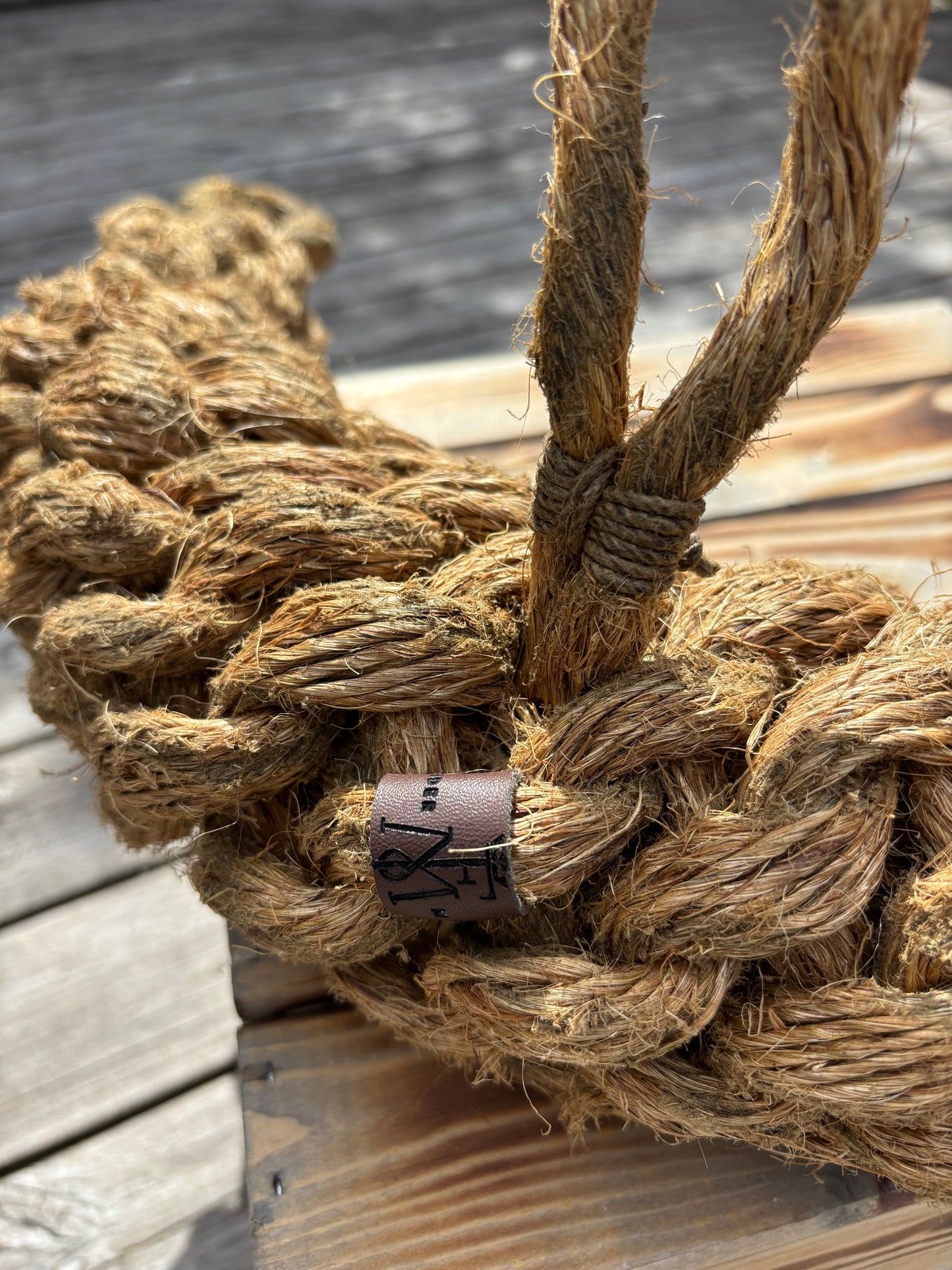 Reclaimed Bow Rope Fender – Handmade Fender with Heritage Rope