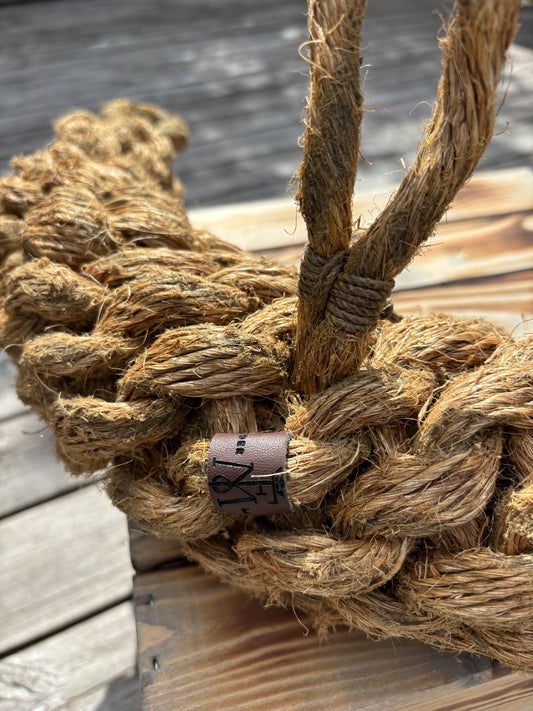 Reclaimed Bow Rope Fender – Handmade Fender with Heritage Rope