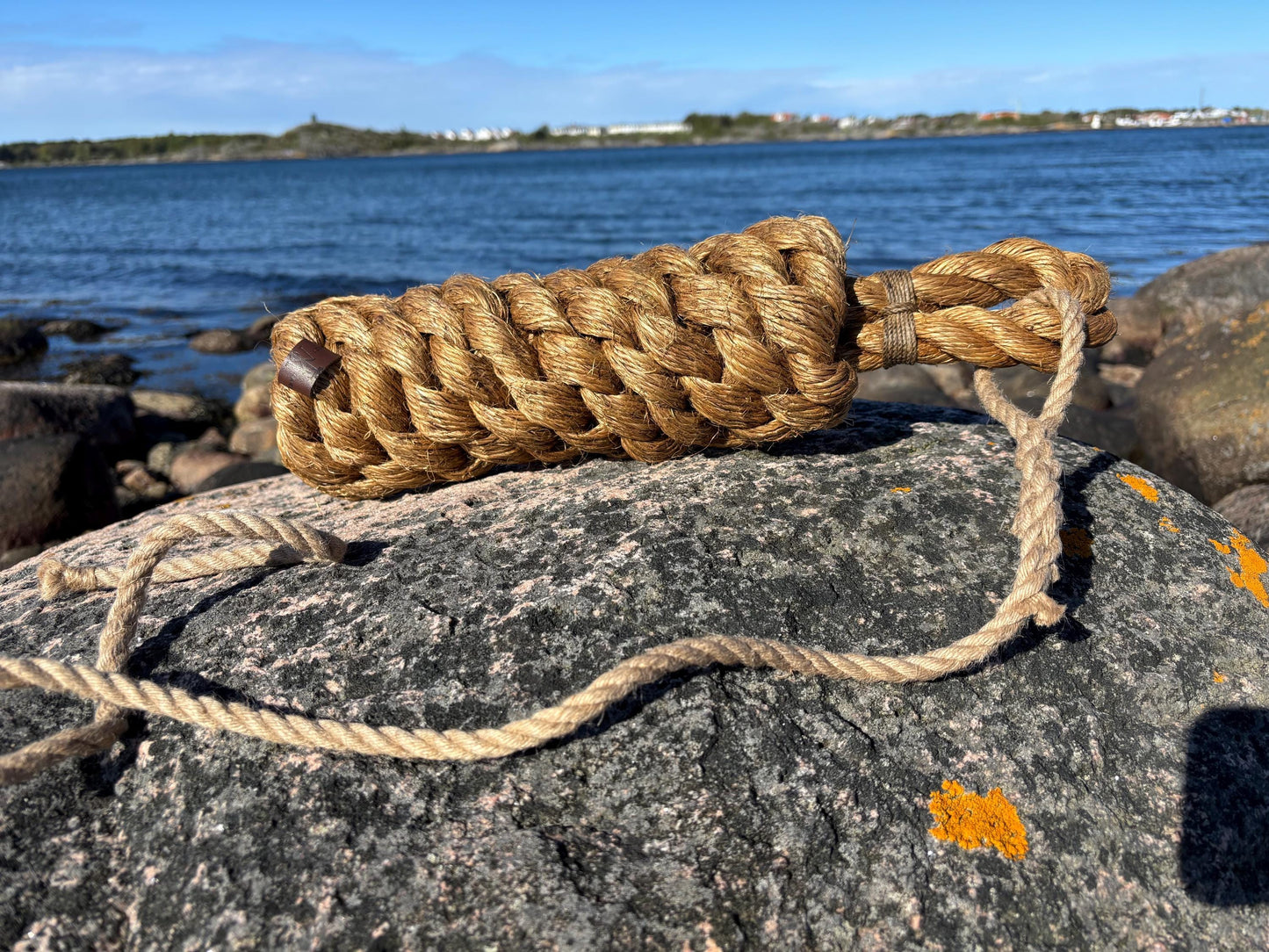 Classic Manila Rope Fender – Handmade Boat Fender for Wooden Boats