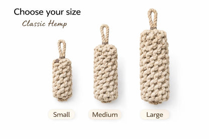 Custom Extra Long Horizontal Hemp Rope Fender – Handmade Boat Fender for Extended Protection