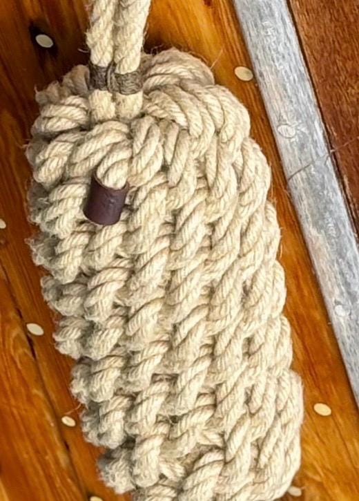Wide Hemp Rope Fender – Handmade Boat Fender for Maximum Protection
