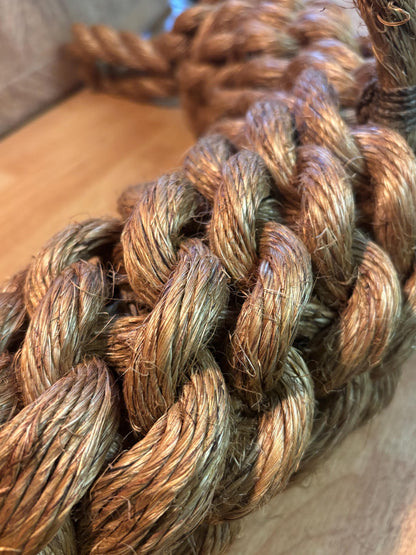 Manila Bow Fender – Handmade Rope Fender for Classic Wooden Boats