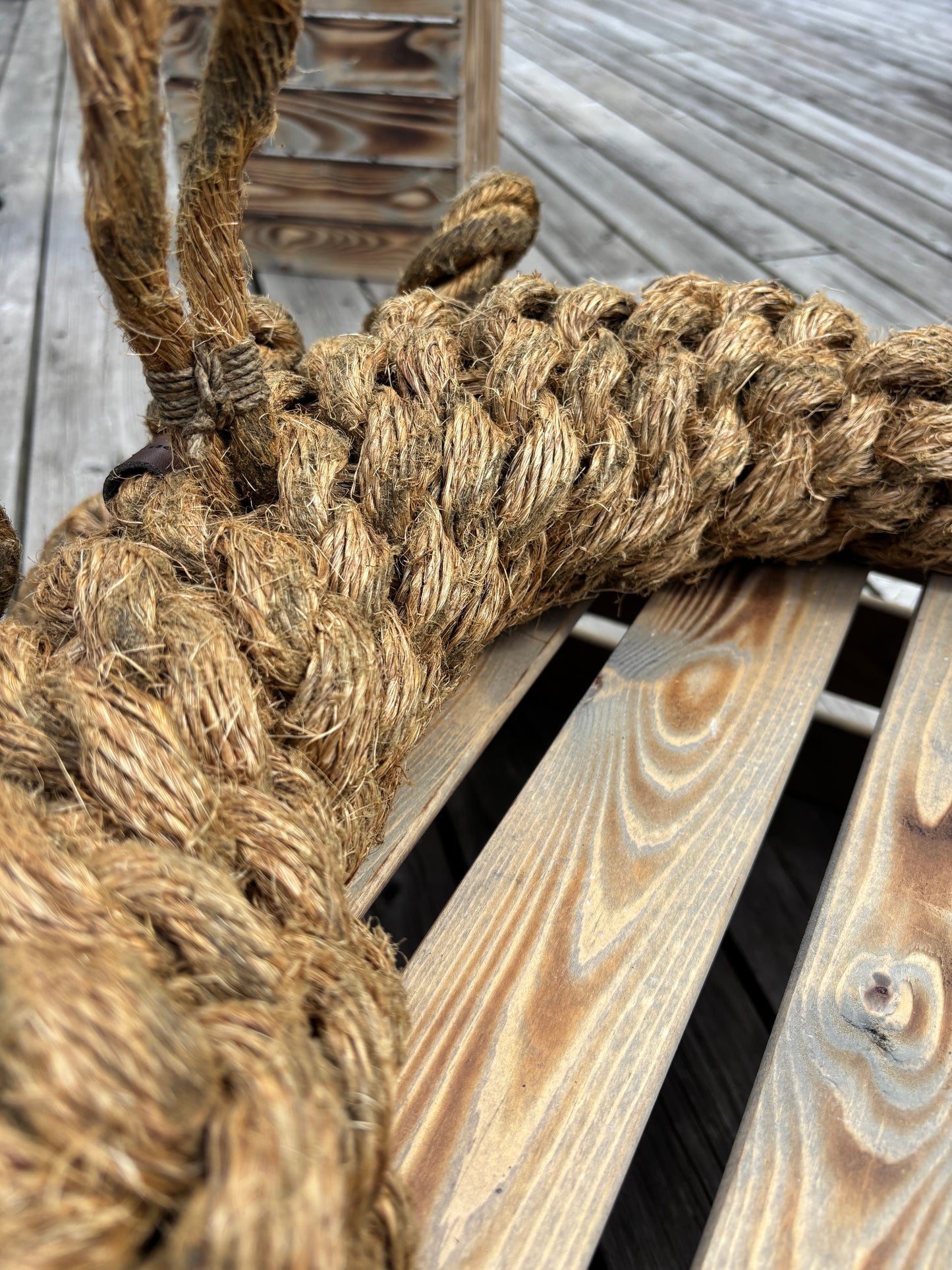 Reclaimed Bow Rope Fender – Handmade Fender with Heritage Rope