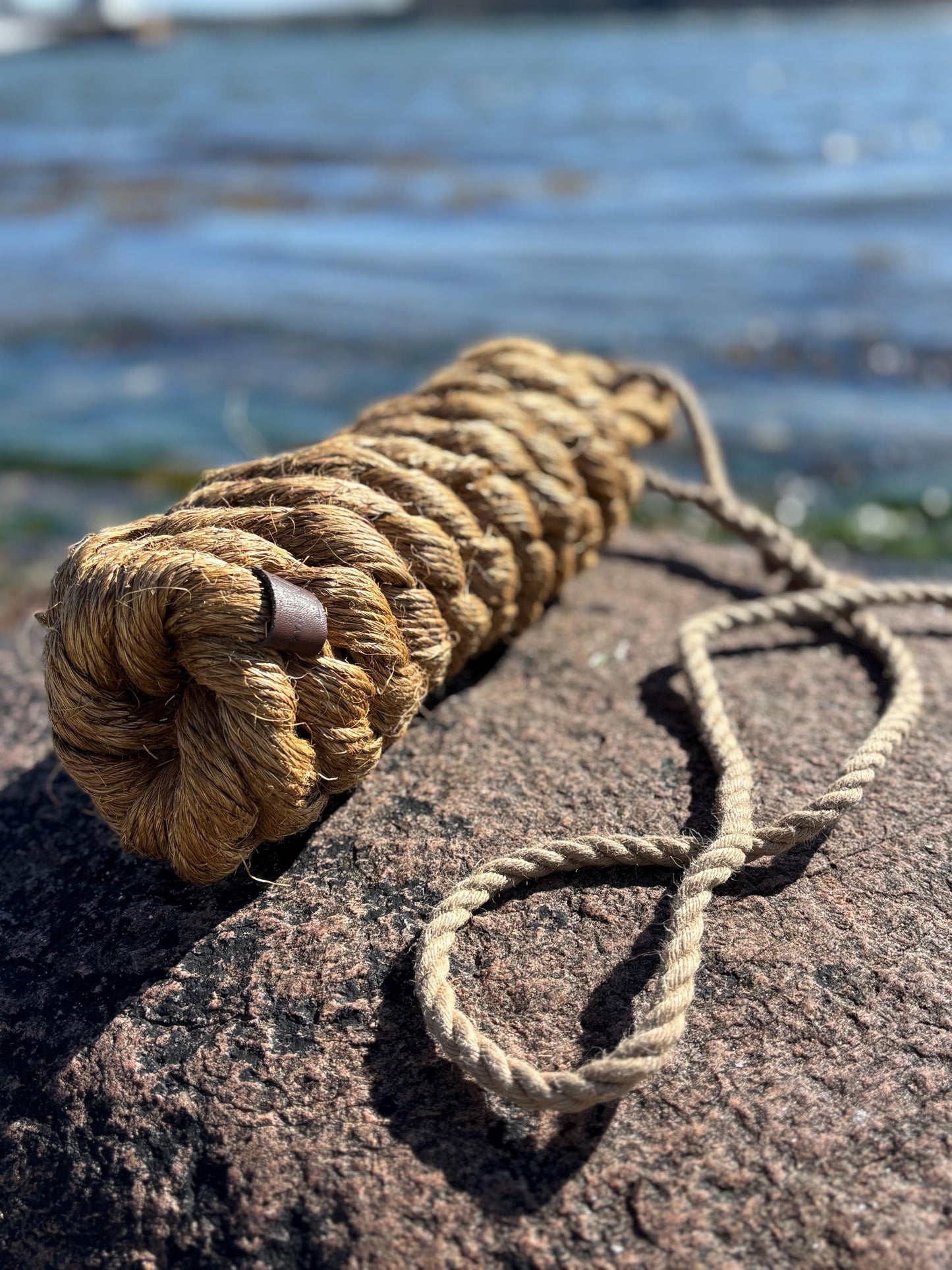 Classic Manila Rope Fender – Handmade Boat Fender for Wooden Boats