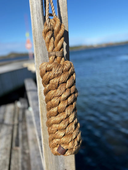 Classic Manila Rope Fender – Handmade Boat Fender for Wooden Boats