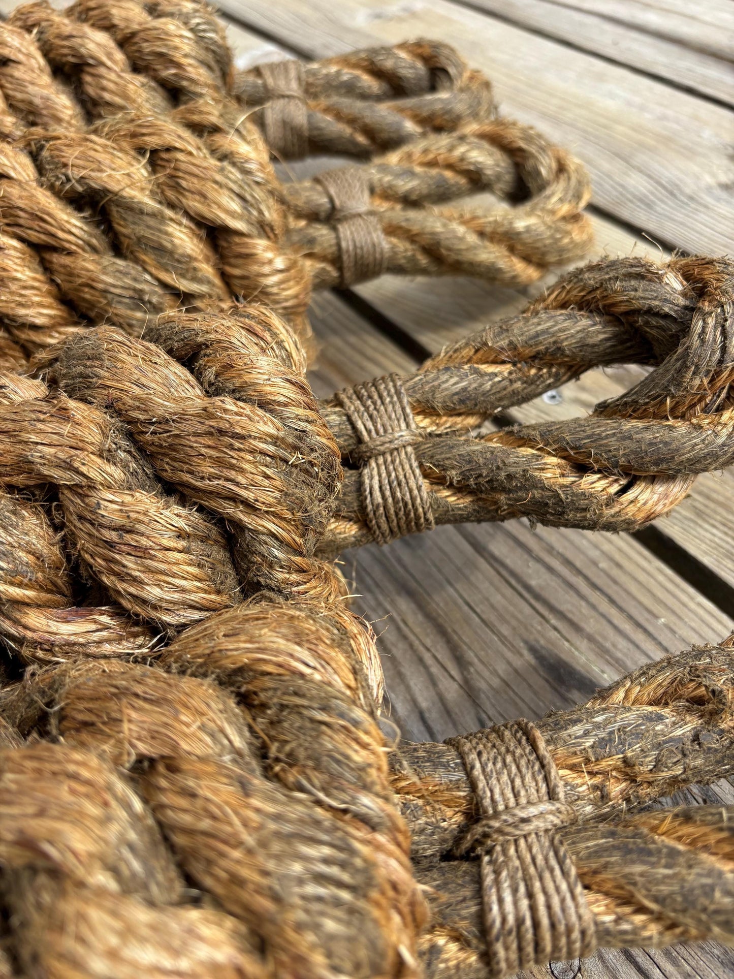 Classic Reclaimed Rope Fender – Handmade Boat Fender with Heritage Rope