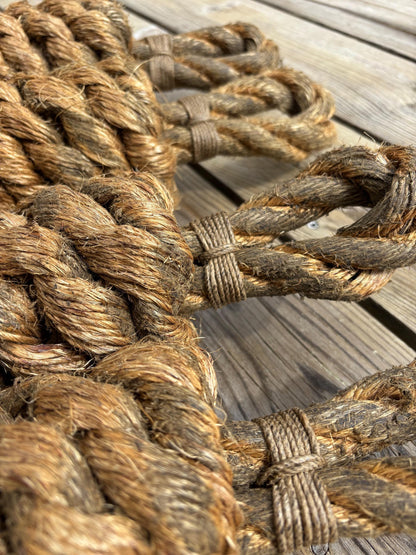 Classic Reclaimed Rope Fender – Handmade Boat Fender with Heritage Rope
