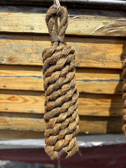 Classic Reclaimed Rope Fender – Handmade Boat Fender with Heritage Rope