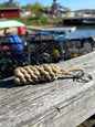 Hemp Rope Fender Key Ring – Handmade Nautical Accessory