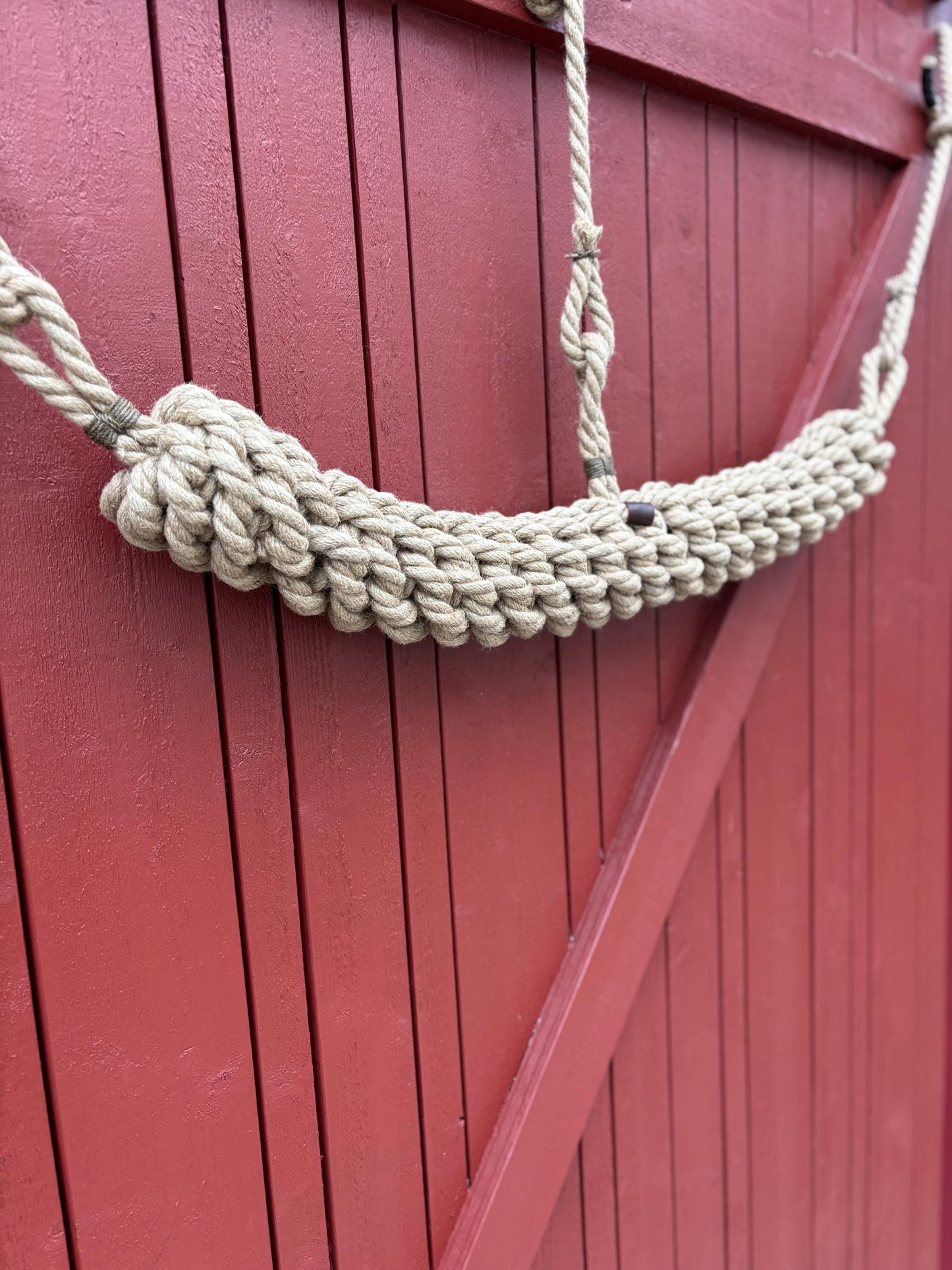 Custom Extra Long Horizontal Hemp Rope Fender – Handmade Boat Fender for Extended Protection
