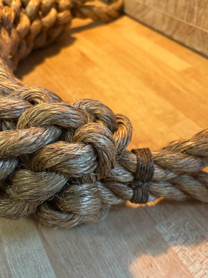 Manila Bow Fender – Handmade Rope Fender for Classic Wooden Boats