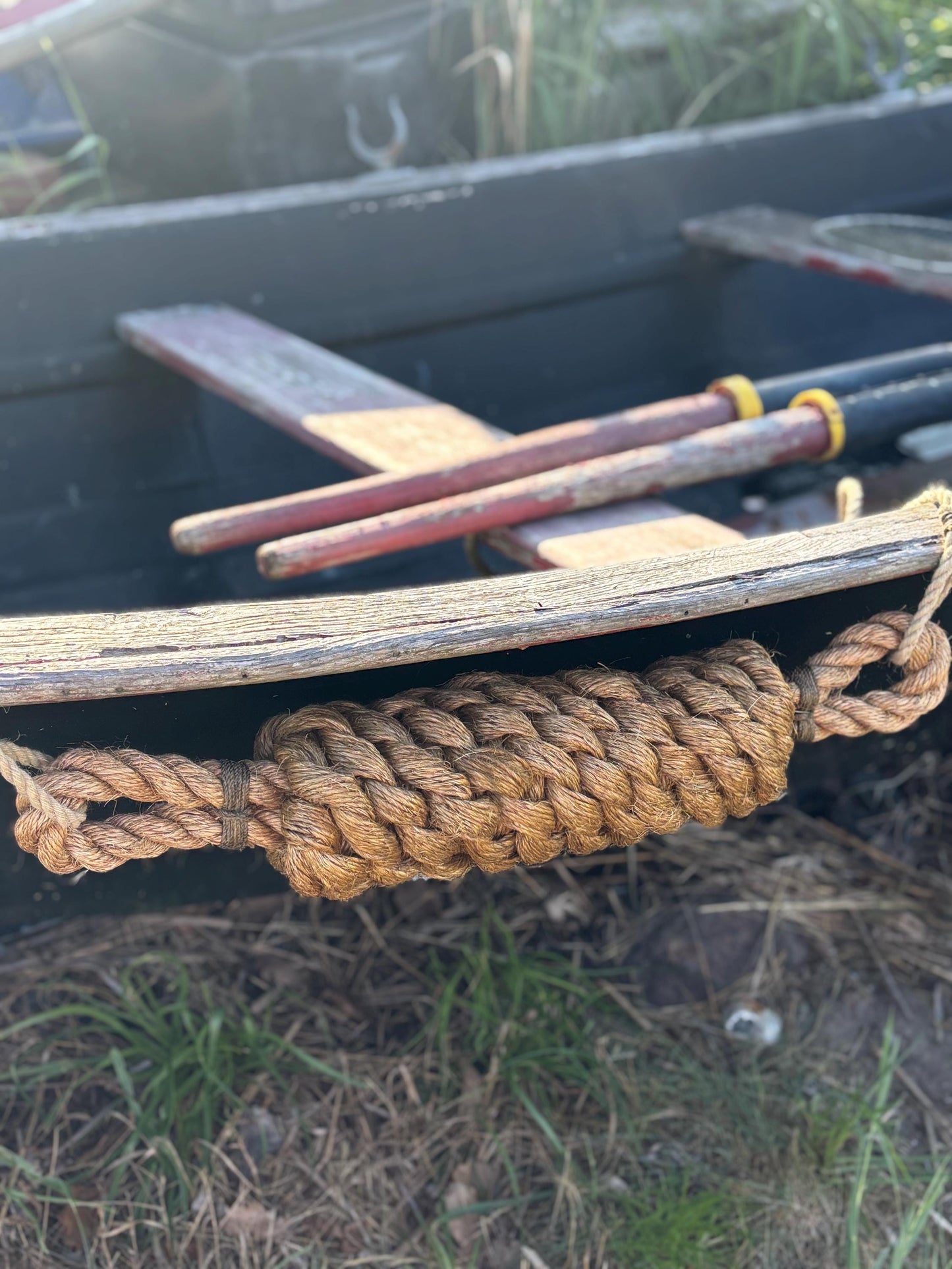 Horizontal Manila Rope Fender – Handmade Boat Fender for Side Protection
