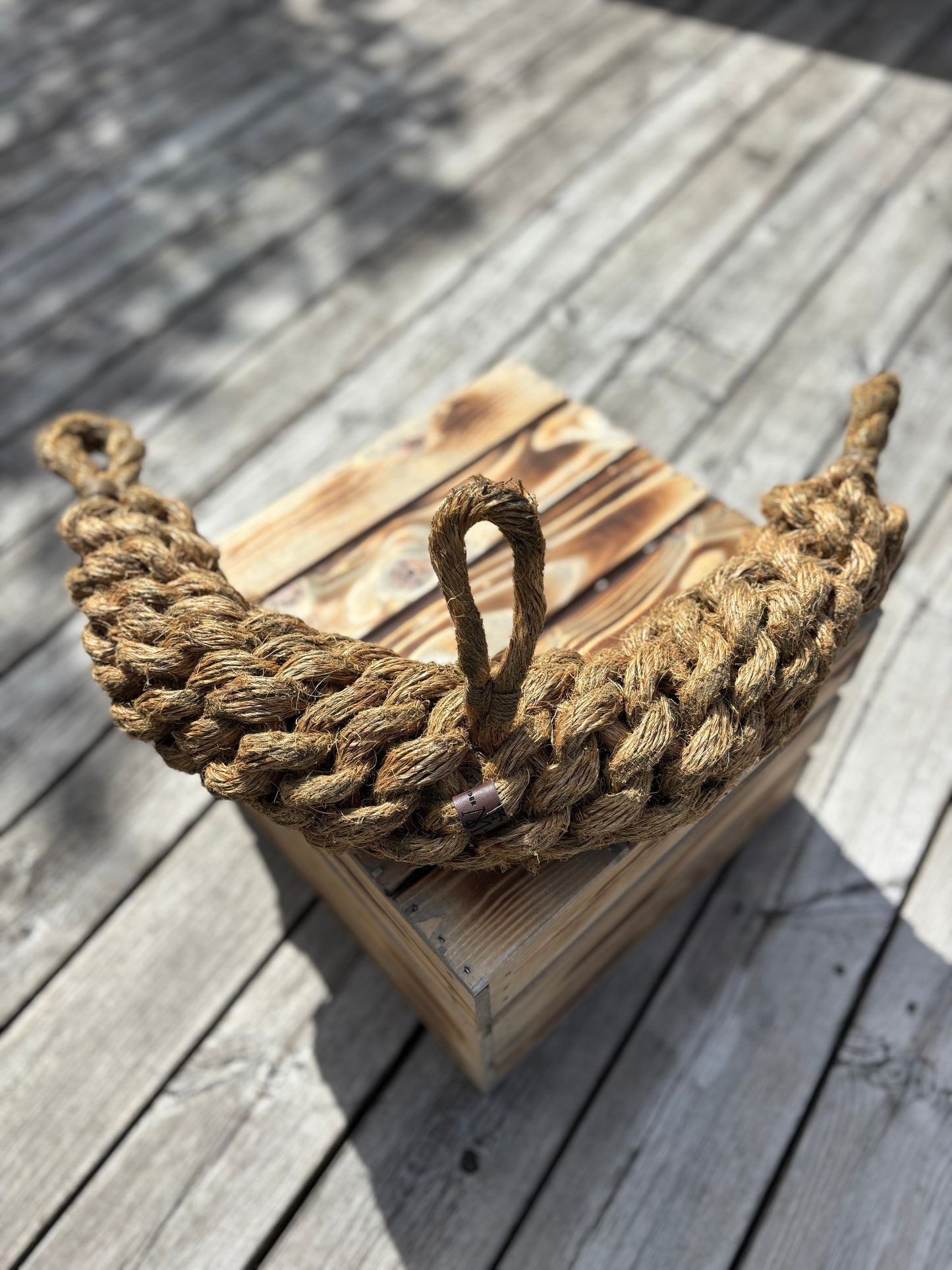 Reclaimed Bow Rope Fender – Handmade Fender with Heritage Rope