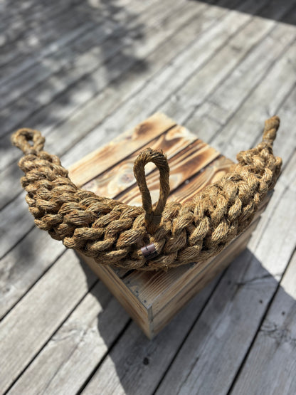 Reclaimed Bow Rope Fender – Handmade Fender with Heritage Rope