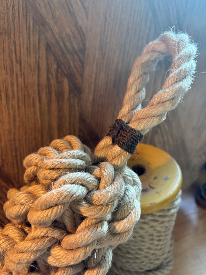 Horizontal Hemp Rope Fender – Handmade Boat Fender for Side Protection