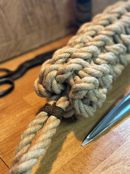 Horizontal Hemp Rope Fender – Handmade Boat Fender for Side Protection