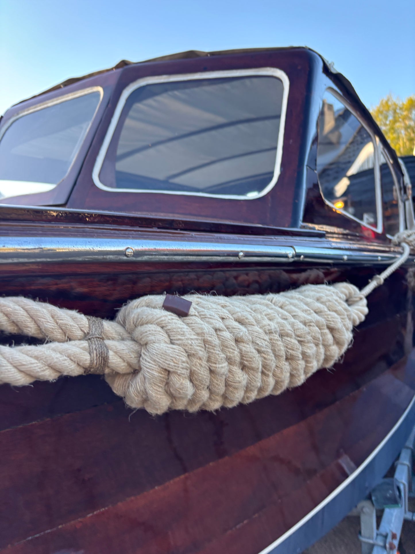 Horizontal Hemp Rope Fender – Handmade Boat Fender for Side Protection