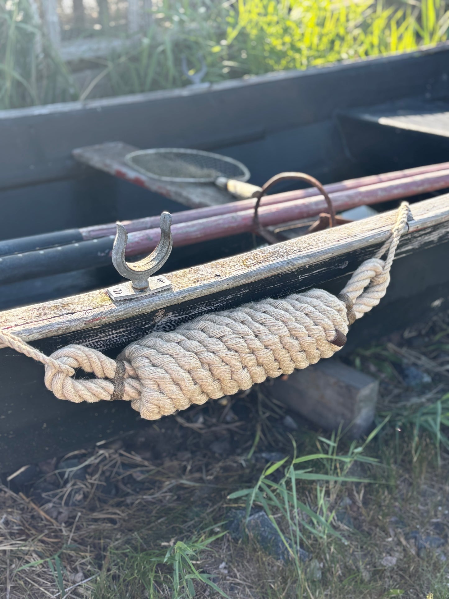 Horizontal Hemp Rope Fender – Handmade Boat Fender for Side Protection