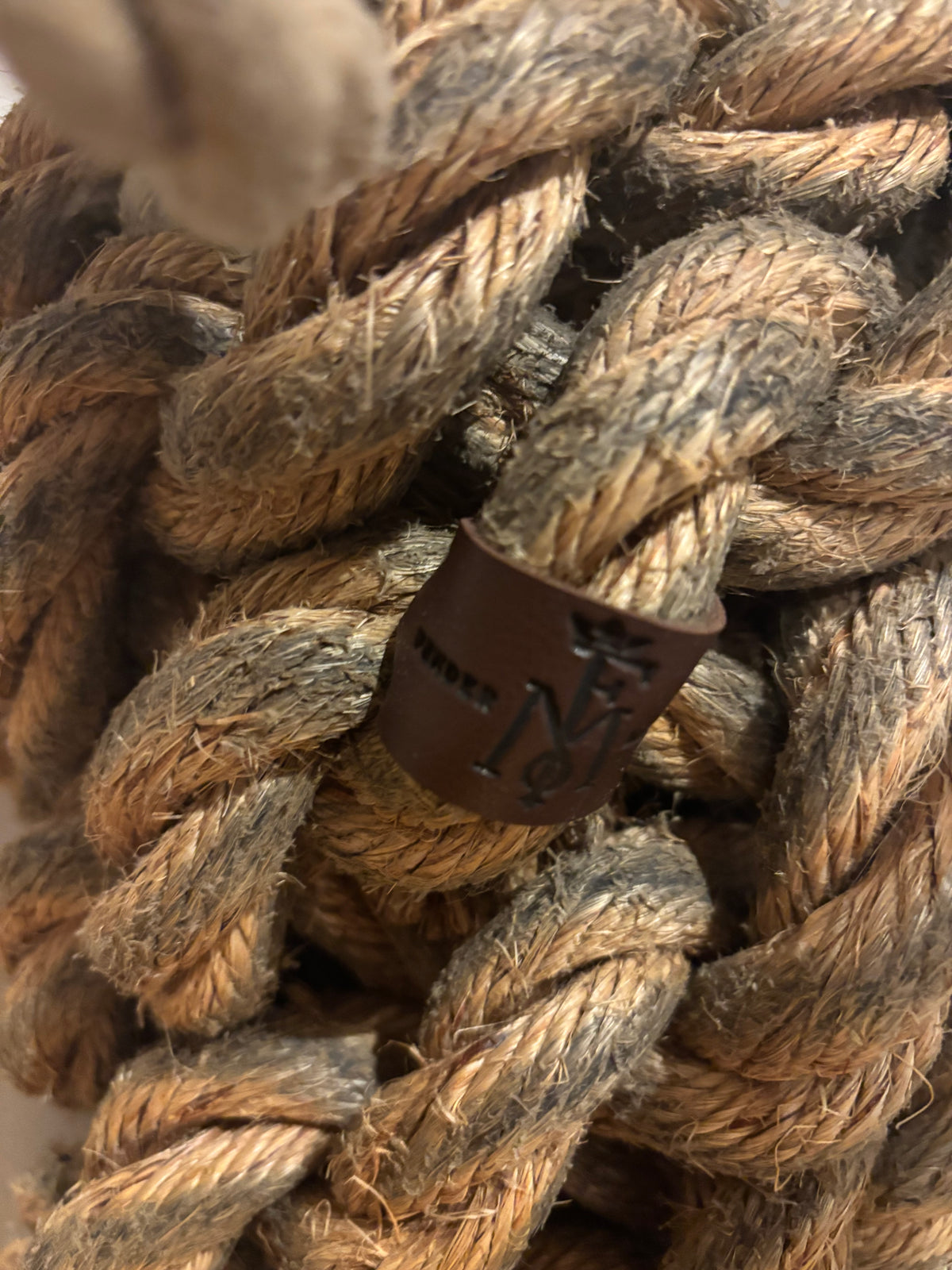 Yacht Rope Fender - Handmade for Larger Boats with Heritage Manila Rope