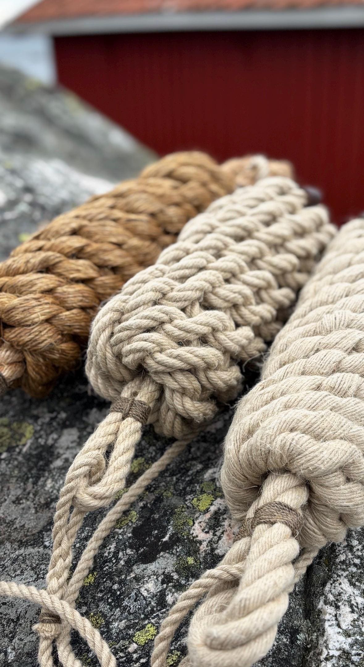 Wide Hemp Rope Fender – Handmade Boat Fender for Maximum Protection