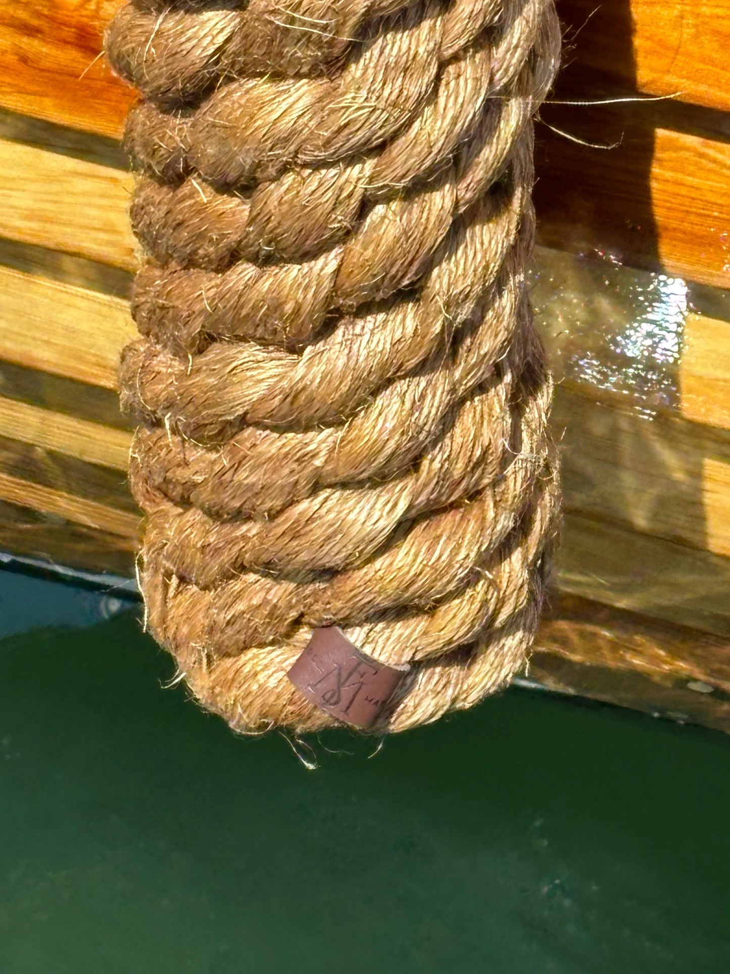 Classic Manila Rope Fender – Handmade Boat Fender for Wooden Boats