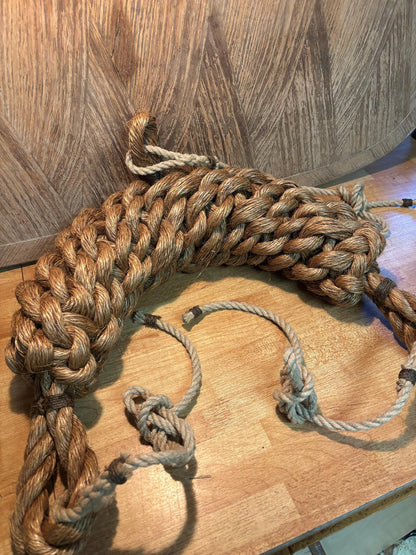 Manila Bow Fender – Handmade Rope Fender for Classic Wooden Boats