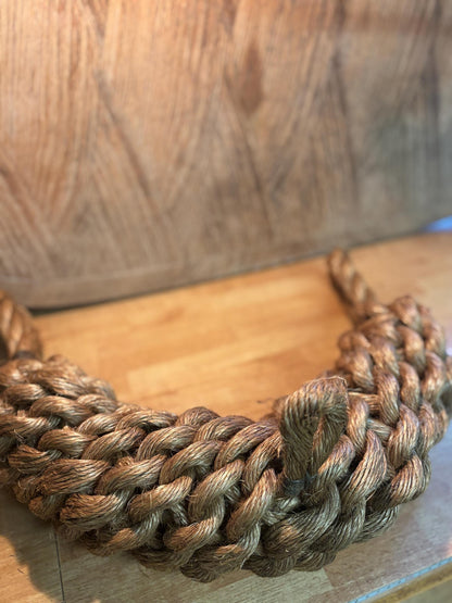 Manila Bow Fender – Handmade Rope Fender for Classic Wooden Boats