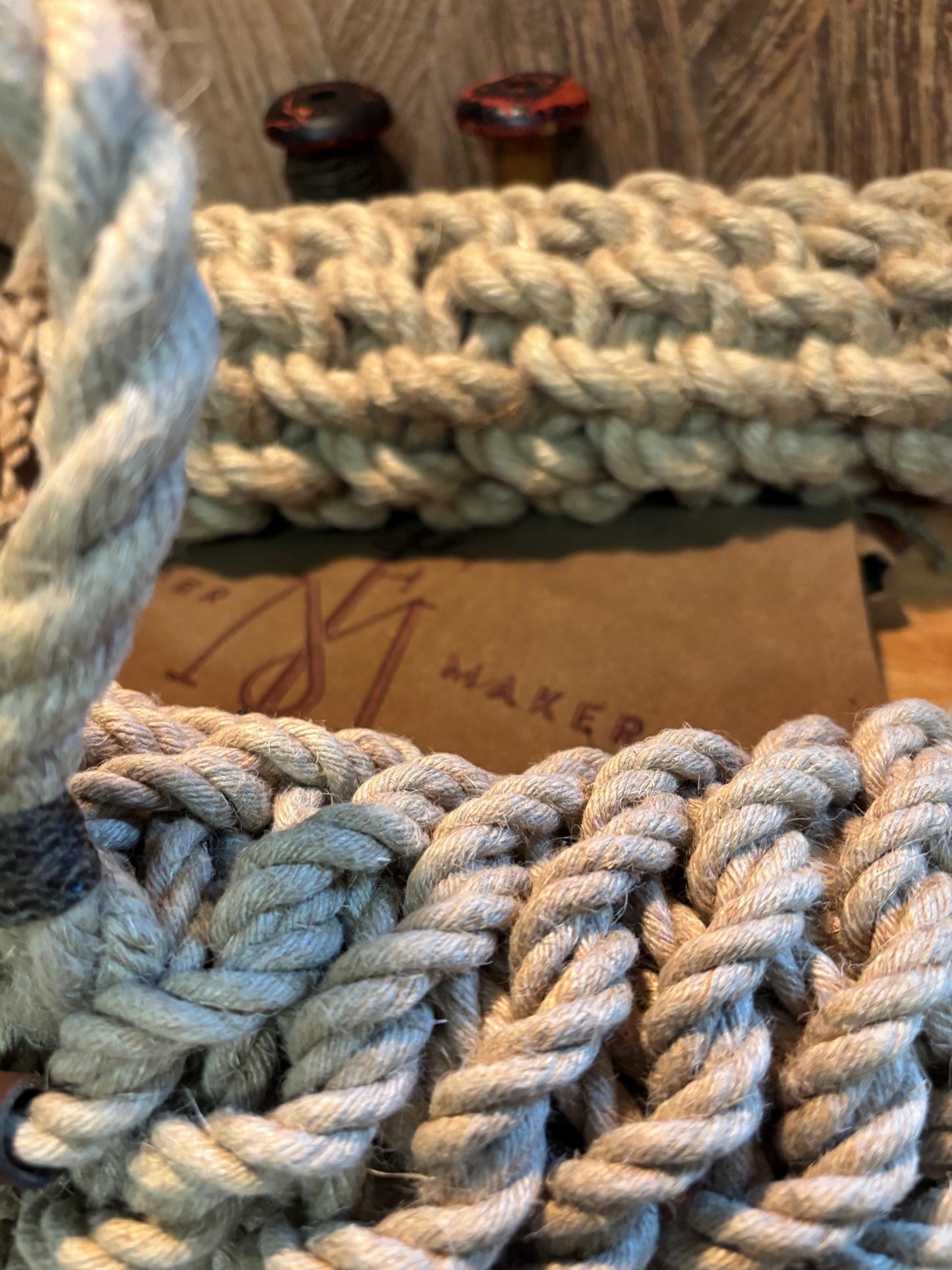 Hemp Bow Fender – Handmade Rope Fender for Classic Wooden Boats